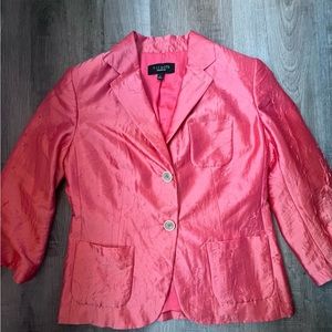 Talbots Coral Blazer size 2